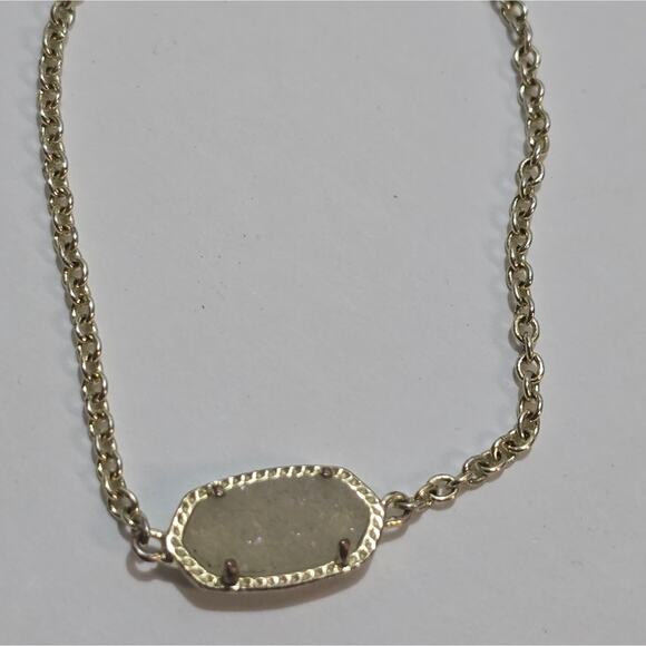 KENDRA SCOTT Elaina Drusy Slide Adjustable Gold Bracelet - Picture 4 of 6